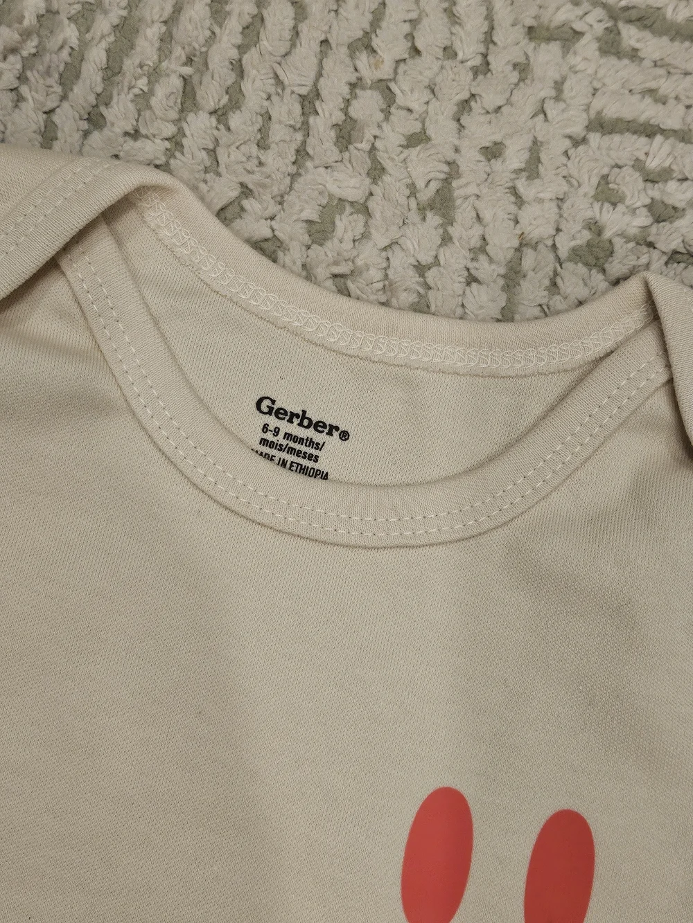 New Gerber One-Piece Bodysuit with Colorful 'Big Bro Club' Print
